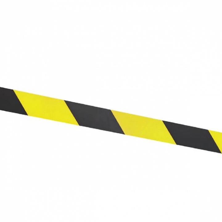 Barriärtejp - Markeringstejp Gul/svart i gruppen Chassi / Övrigt hos Camping 4U (C4-10438)