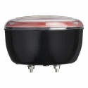 Bakljus ø140mm trefunktion LED Dynamiskt indikatorlampa