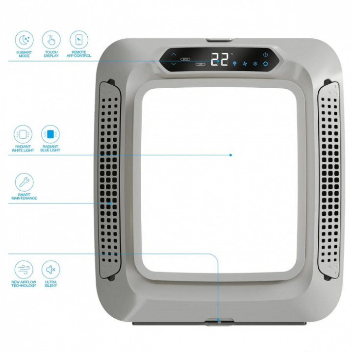 Luftfördelningsbox till AC 12V IndelB Plein-Aircon i gruppen Husbil & Husvagn / AC & Ventilation / Klimatanläggningar / AC för takmontage hos Camping 4U (C4-10466)