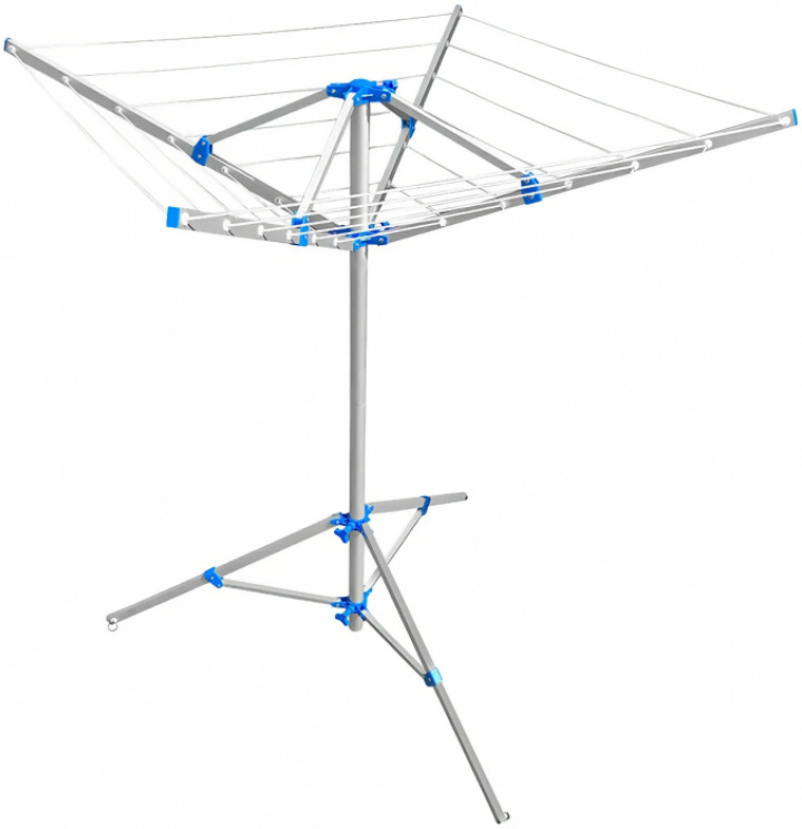 Torkvinda med fot aluminium i gruppen Hushåll / Torkställ hos Camping 4U (C4-10471)
