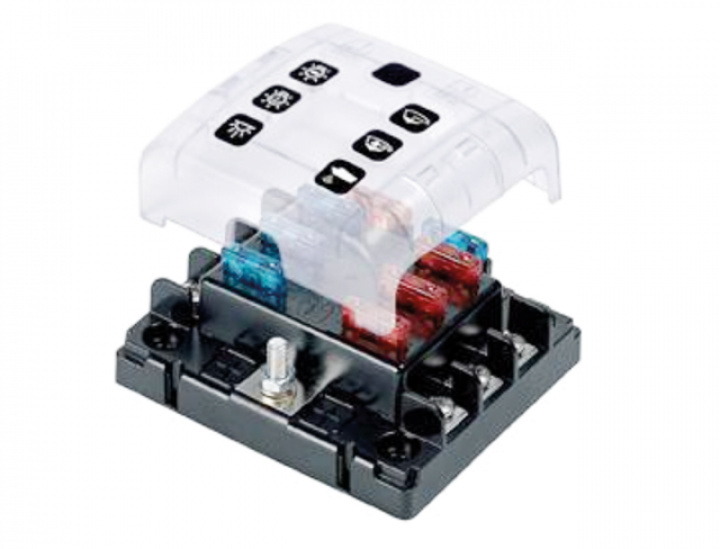 Säkringshållare ATC-6W i gruppen Elektronik / Säkringsdosor hos Camping 4U (E14-37A)