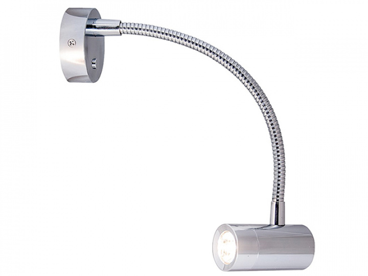 Spotlight minitube D4 flexibel Chrome USB i gruppen Elektronik / Belysning / Brytare / Uttag / Strömbrytare / Uttag hos Camping 4U (E55-32A)