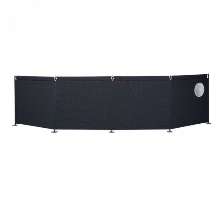 Vindskydd Grey 4-delat. CarbonX. Isabella i gruppen Husbil & Husvagn / Vindskydd hos Camping 4U (F04-105)