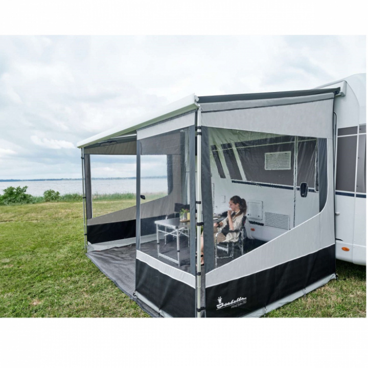 Front 120 cm Isabella i gruppen Markiser & Förtält / Markiser / Sidoväggar, fronter & tillbehör / Sidoväggar & Sunblockers / Isabella solskydd/väggar hos Camping 4U (F04-117A)