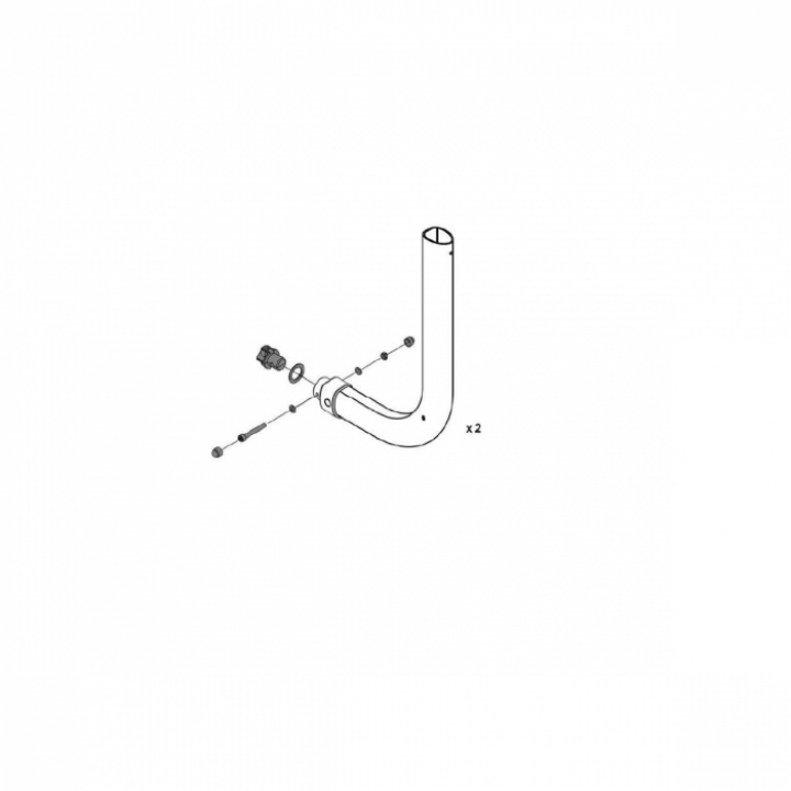 Adapterset Thule Exellent/Elite G2 i gruppen Chassi / Cykelställ / Tillbehör Thule cykelställ hos Camping 4U (FB-307338)