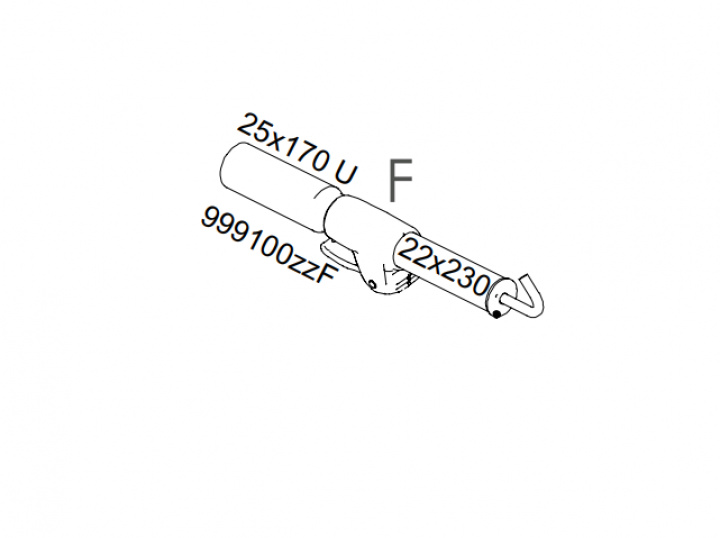F-stång T-Tex Zinox Std 2,5-3,0 i gruppen Markiser & Förtält / Förtält / Förtält husvagn / Stativ / Tältstänger hos Camping 4U (FI-999100ZZF)