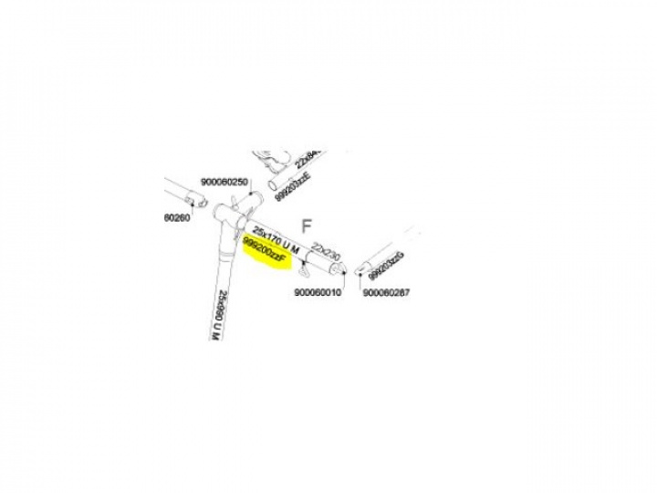 F-STÅNG 250, 300 PRENOX VENTURA i gruppen Markiser & Förtält / Förtält / Förtält husvagn / Stativ / Tältstänger hos Camping 4U (FI-999200ZZF)