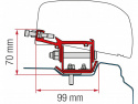 Adapter kit F40VAN Renault Traffic L2 2014-