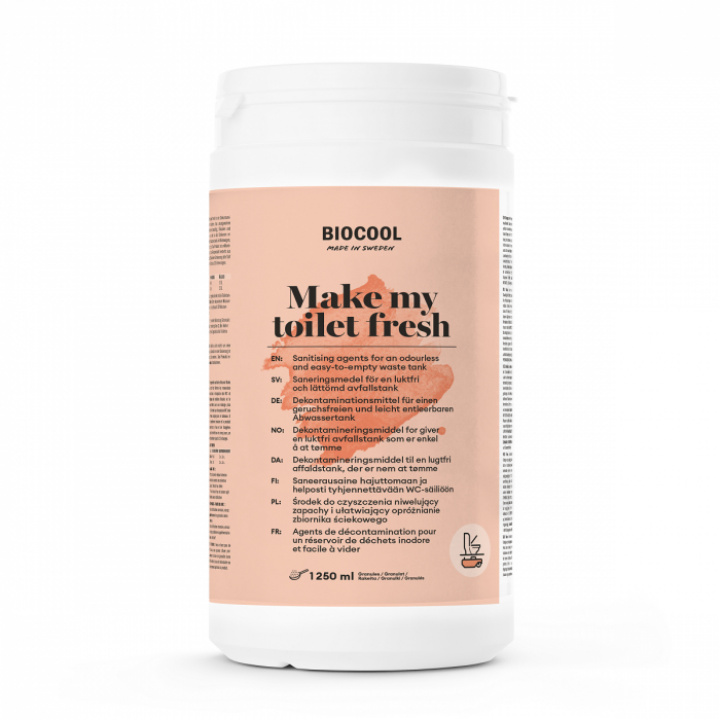 BioCool Make my toilet fresh 1250g i gruppen Husbil & Husvagn / Toalett & sanitet / Toakem hos Camping 4U (K06-109C)