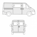 Safe door Van 2-pack Fiamma