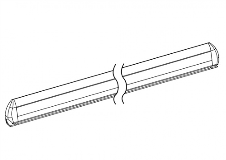 Monterinsskena Quickfit, väggmonterade markiser i gruppen Markiser & Förtält / Markiser / Sidoväggar, fronter & tillbehör / Thule Omnistor tillbehör hos Camping 4U (M01-69.02)