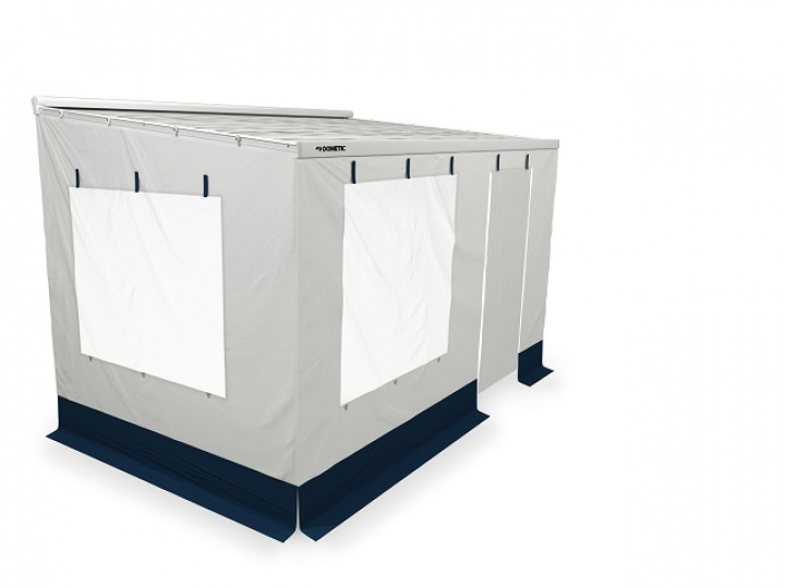 Frontpanel till Camp Room 3,25m, Fiat Ducato, grå, Dometic i gruppen Markiser & Förtält / Markiser / Sidoväggar, fronter & tillbehör / Dometic tillbehör hos Camping 4U (M90-90)