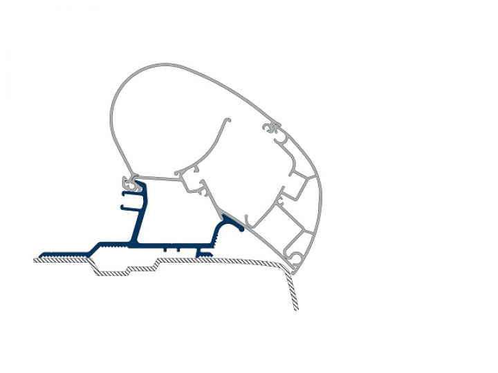 Adapter Renault Master+ Opel Movano <2011. Dometic. i gruppen Markiser & Förtält / Markiser / Markisadaptrar / Dometic Adaptrar hos Camping 4U (M91-11)