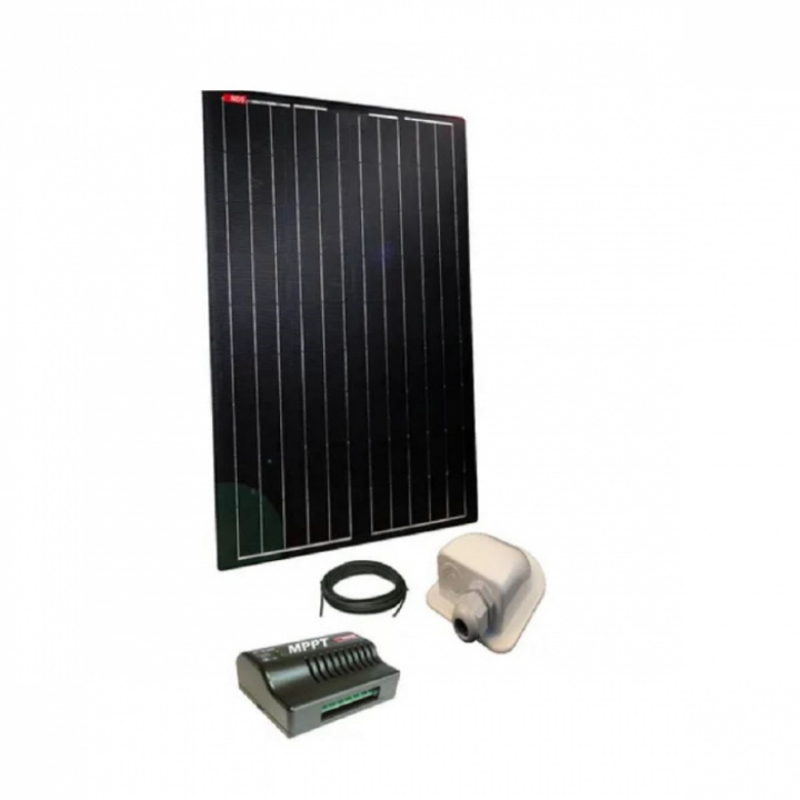 Solpanel NDS 105W flexibel, inkl. regulator i gruppen Elektronik / Solpanel hos Camping 4U (NDS-KPL105WWPB)