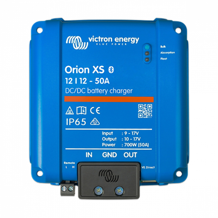 DC-DC-laddare ORION XS 12/12-50A (700W), oisolerad i gruppen Elektronik / Batteriladdare / DC-laddare 12-12V hos Camping 4U (ORI121217040)