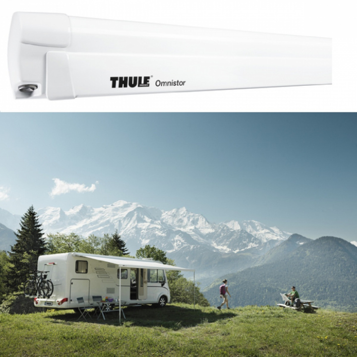 Omnistor 8000 Vit 503 x 275 Mystic Grey i gruppen Markiser & Förtält / Markiser / Väggmarkiser hos Camping 4U (O_9909093)