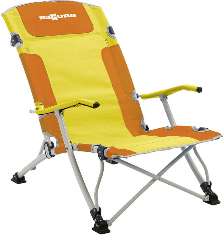 Strandstol Bula XL Gul/Orange i gruppen Outlet / Outlet övrigt hos Camping 4U (O_9920192)