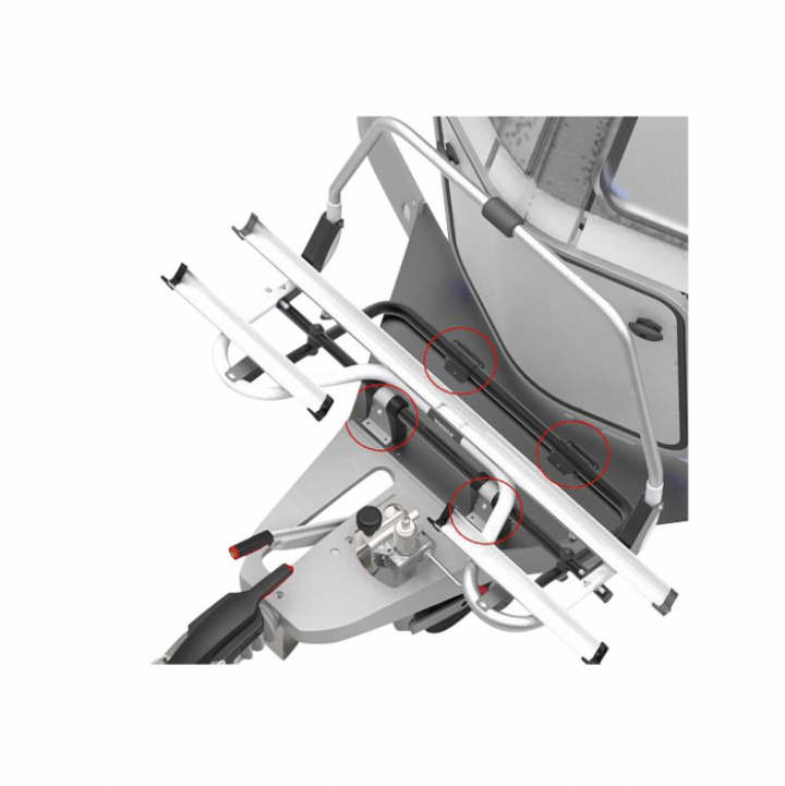 Cykelhållare Thule för Eriba Touring >2011 2 cyklar, utan adaptersats i gruppen Chassi / Cykelställ / För Dragbalken hos Camping 4U (O_9941185)