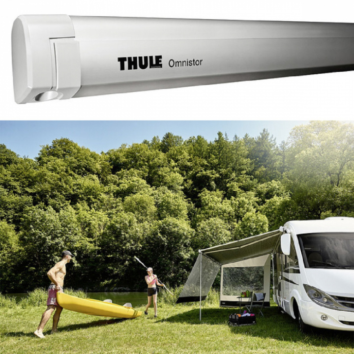 Thule 5200 452x250 Silver, Mystic Grey i gruppen Markiser & Förtält / Markiser / Väggmarkiser hos Camping 4U (O_9944233)