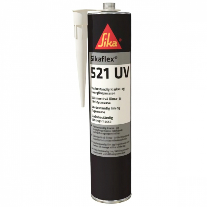 Sikaflex 521 UV Svart i gruppen Chassi / Tvätt & underhåll / Underhåll hos Camping 4U (T11-90C)