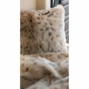 Pläd Snöleopard 150 x 120 cm