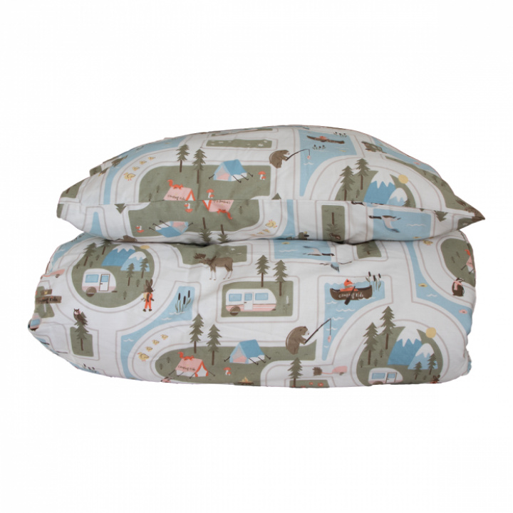 Bäddset Camping kidz 150 x 210 cm Royal Camping i gruppen Campingmöbler / Sovrum / Sängkläder & lakan hos Camping 4U (T13-116A)