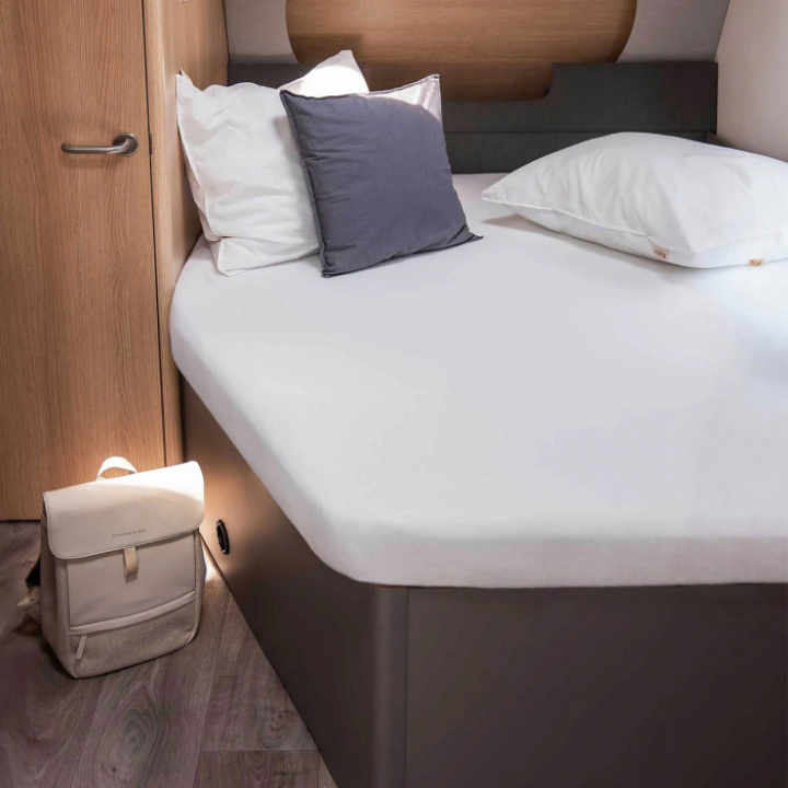 Madrasskydd Fransk vänster 130/160x180/210cm Walra i gruppen Campingmöbler / Sovrum / Sängkläder & lakan hos Camping 4U (T13-125A)