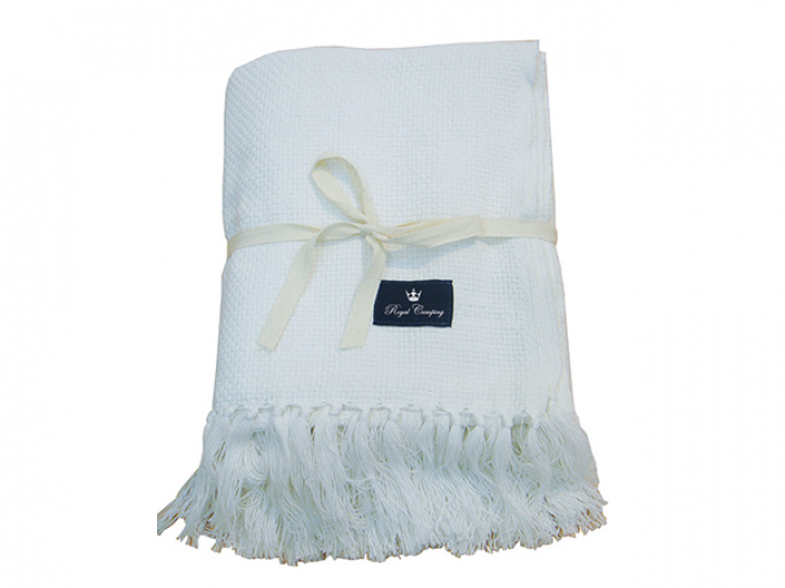 Pläd 100% bomull, Romantic, WeCamp i gruppen Campingmöbler / Sovrum / Plädar & kuddar hos Camping 4U (T13-52B)