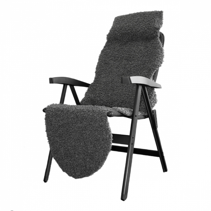 Konstfäll fårskinn grå Royal Camping i gruppen Campingmöbler / Campingstolar / Tillbehör stolar hos Camping 4U (T13-57D)