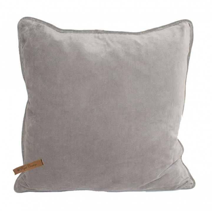Kudde 45x45cm Grå Royal Camping Sammetlen i gruppen Outlet / Utgående varor hos Camping 4U (T13-59A)