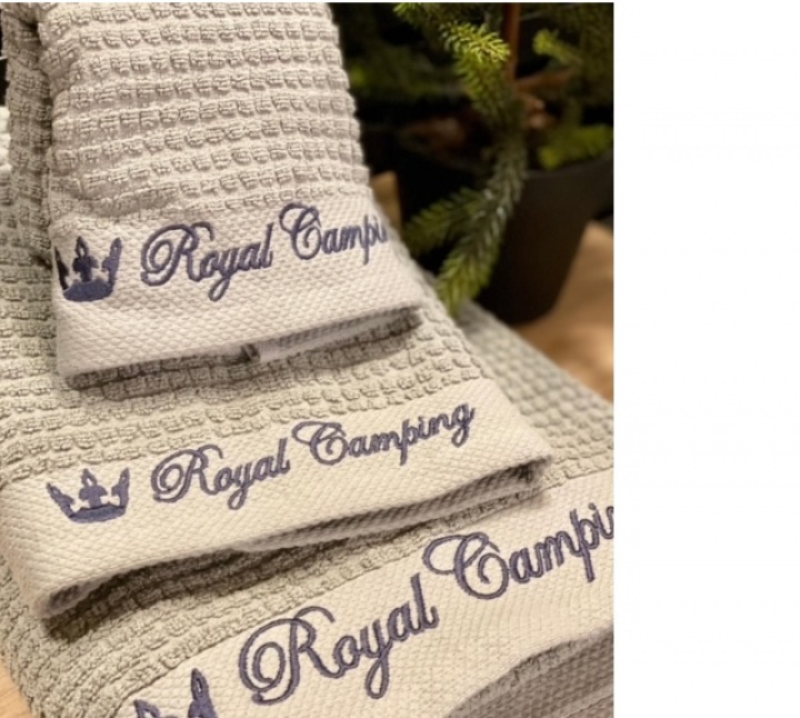 Handduk frotté Royal Camping i gruppen Hushåll / Husgeråd / Hushållstillbehör hos Camping 4U (T13-90Ar)