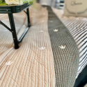 Överkast beige Royal Camping