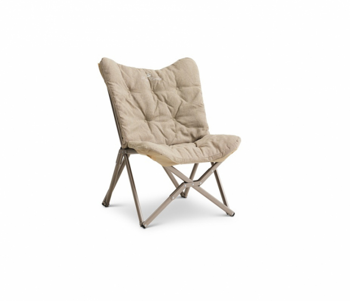 Loungestol hopfällbar Castillo beige Royal Camping i gruppen Campingmöbler / Campingstolar / Loungestolar hos Camping 4U (T18-312B)