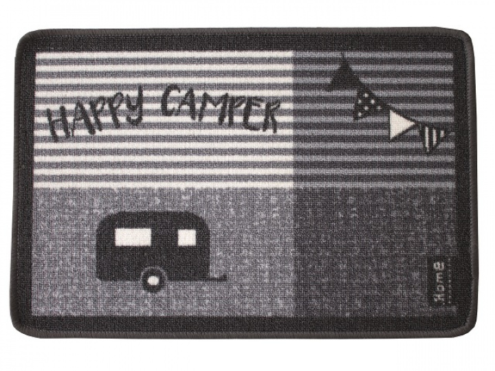 Dörrmatta Happy Camper i gruppen Campingmöbler / Mattor hos Camping 4U (T31-119)