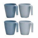 Mugg Shades of Blue 4-pack Flamefield