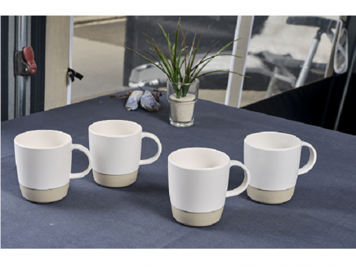 Muggar Nature, 4 stk, Isabella i gruppen Hushåll / Husgeråd / Koppar och muggar hos Camping 4U (T99-291C)