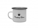Mugg Emaljerad Camping Queen