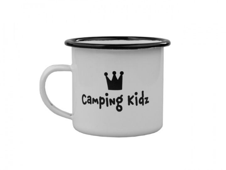 Mugg Emaljerad Camping Kidz i gruppen Hushåll / Husgeråd / Koppar och muggar hos Camping 4U (T99-292C)