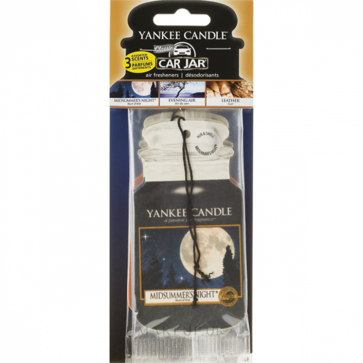 Bildoft Yankee Candle Car Jar Variety 3 Pack - Cruise Night i gruppen Campingtillbehör / Presentartiklar / Doftljus, bildoft, doftpinnar hos Camping 4U (YC-1159971E)