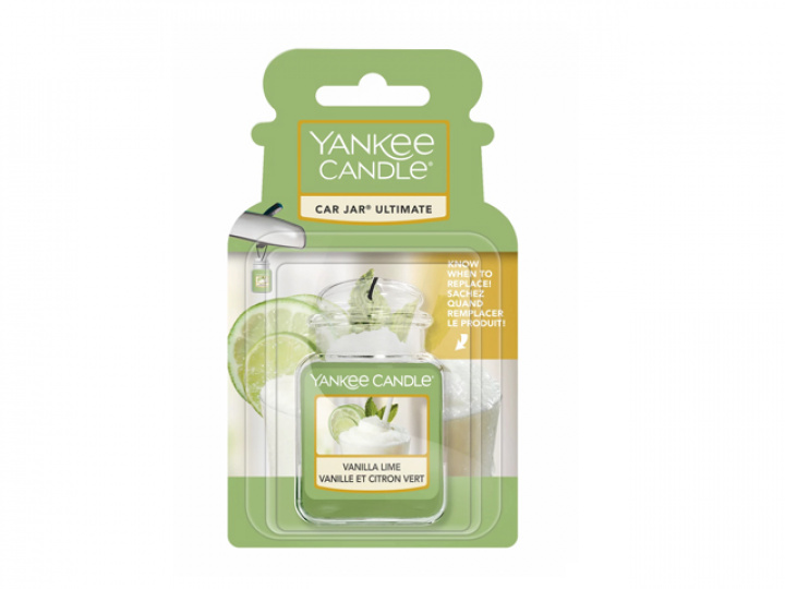 Bildoft Yankee Candle Car Jar Ultimate - Vanilla Lime i gruppen Hushåll / Presentartiklar / Doftljus, bildoft, doftpinnar hos Camping 4U (YC-1220892E)