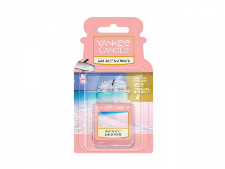 Bildoft Yankee Candle Car Jar Ultimate - Pink Sands i gruppen Campingtillbehör / Presentartiklar / Doftljus, bildoft, doftpinnar hos Camping 4U (YC-1238122E)