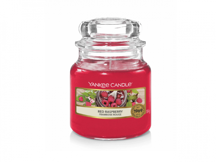 Doftljus Yankee Candle Classic Small - Red Raspberry i gruppen Campingtillbehör / Presentartiklar / Doftljus, bildoft, doftpinnar hos Camping 4U (YC-1323189E)