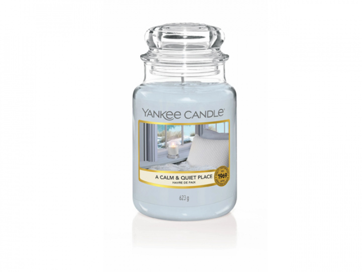 Doftljus Yankee Candle Classic Large - A Calm & Quiet Place i gruppen Campingtillbehör / Presentartiklar / Doftljus, bildoft, doftpinnar hos Camping 4U (YC-1577119E)