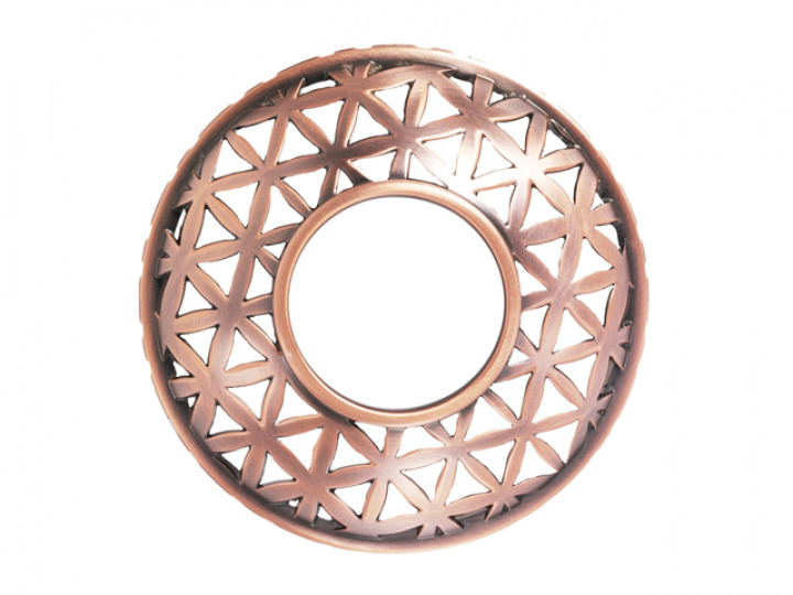 Lock till doftljus Yankee Candle - Illumalid Satin Copper Punched Met i gruppen Campingtillbehör / Presentartiklar / Doftljus, bildoft, doftpinnar hos Camping 4U (YC-1614138)